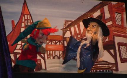 Kasperl , der Zauberer und die Torte namens Gretel