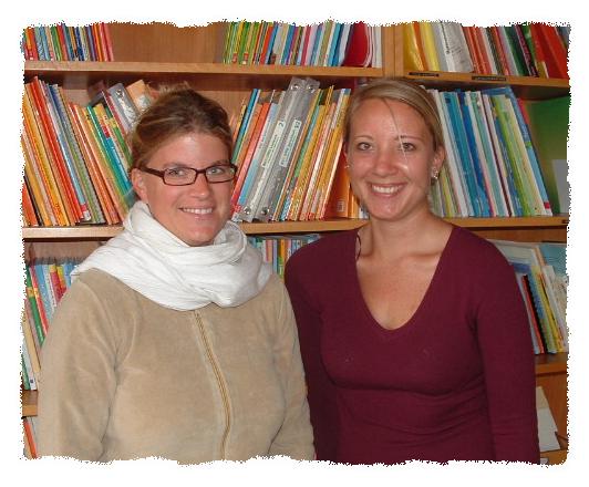 Frau Thierer und Frau Schuster