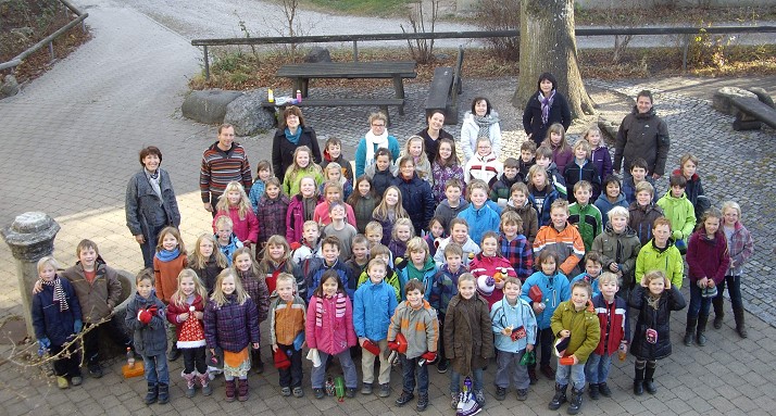 Das sind wir:dieGS Kimratshofen im Dezember 2011