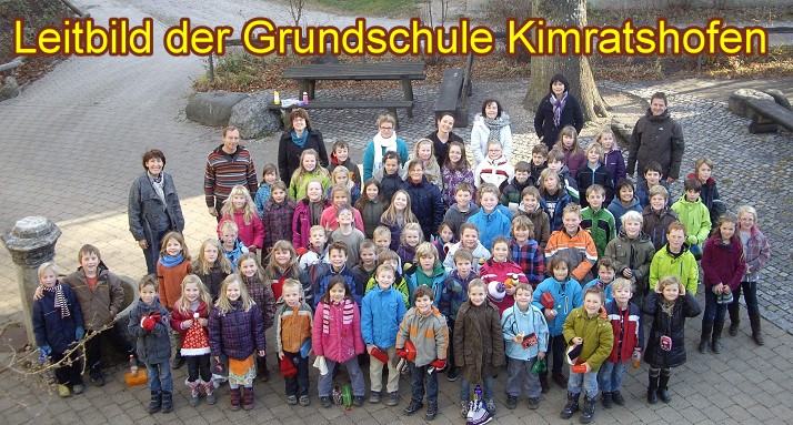 Das sind wir: Die GS Kimratshofen im Dezember 2011.