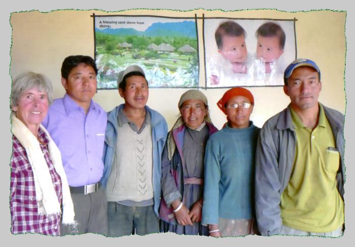 Der Elternbeirat unserer Partnerschule in Ladakh